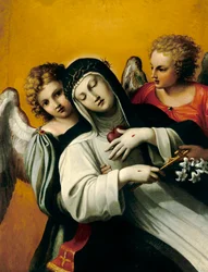 Die Ekstase der Heiligen Katharina von Siena